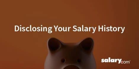 Disclosing Your Salary History