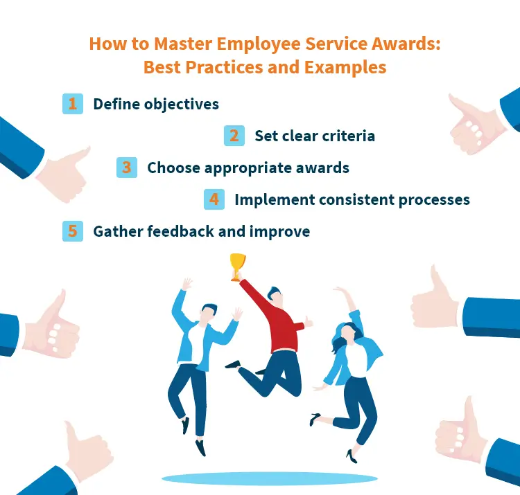 How to Master Employee Service Awards: Best Practices and Examples