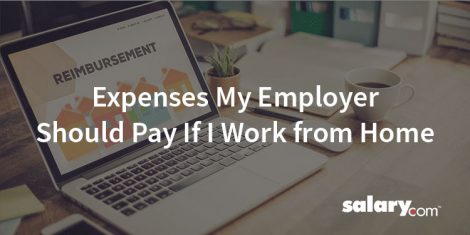 What expenses should my employer pay if I work from home?